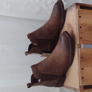 Born leather ankle boots